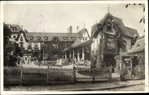 Foto Ak Rumburg Ústecký kraj Tschechien, Sanatorium Frankenstein