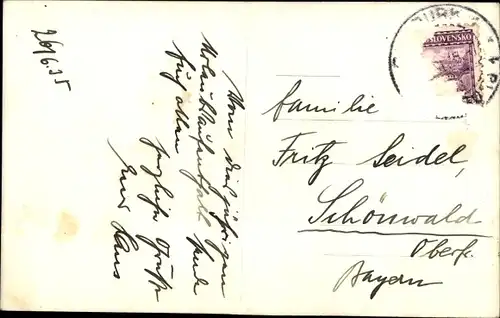 Foto Ak Rumburg Ústecký kraj Tschechien, Sanatorium Frankenstein