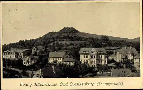 Ak Bad Blankenburg in Thüringen, Evangelisches Allianzhaus