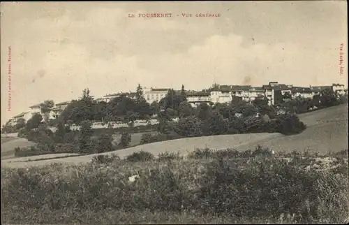 Ak Le Fousseret Haute Garonne, Gesamtansicht