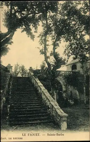 Ak Le Faouët Morbihan, Sainte Barbe