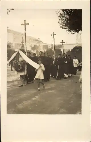 Foto Ak Цетиње Cetinje Montenegro, Prozession