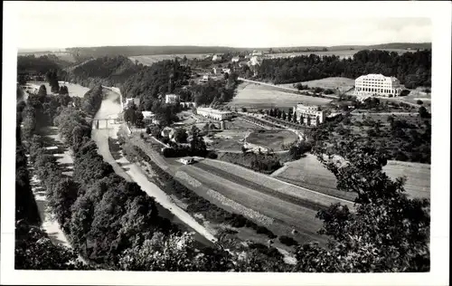 Ak Teplice nad Bečvou Bad Teplitz Region Olmütz, Vogelschauansicht