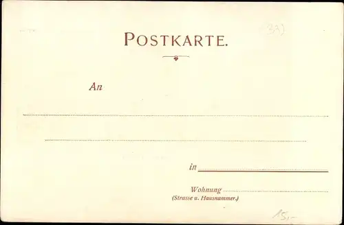 Künstler Ak Karl May Postkarte No. 10, Reiseerzählungen Bild VXIII Serie 343, Ich liebkoste