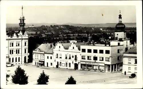 Ak Vysoké Mýto Hohenmaut Region Pardubice, Namesti