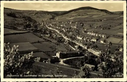 Ak Jáchymov Sankt Joachimsthal Region Karlsbad, Gesamtansicht