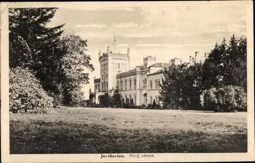 Ak Jevišovice Jaispitz Südmähren, Novy zamek