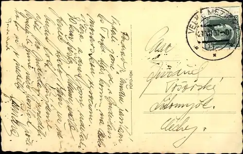 Ak Velké Meziříčí Groß Meseritsch Region Hochland, Celkový pohled