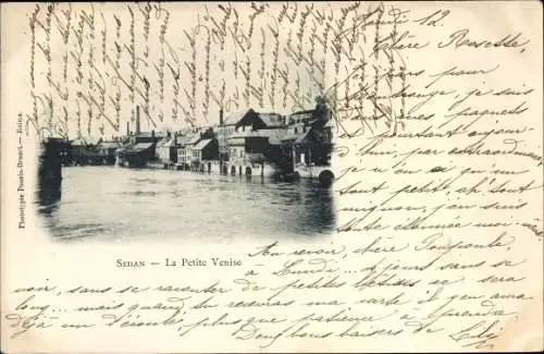 Ak Sedan Ardennes, La Petit Venise