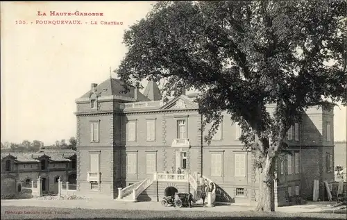 Ak Fourquevaux Haute Garonne, Château