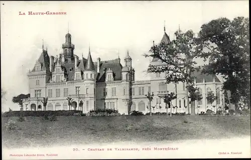 Ak Montrejeau Haute Garonne, Château de Valmirande