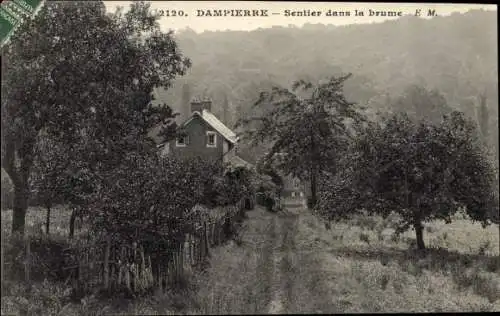 Ak Dampierre Yvelines, Sentier dans le brume