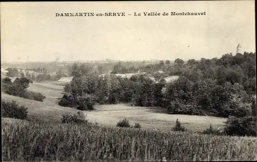 Ak Dammartin en Serve Yvelines, Le Vallee de Montchauvet