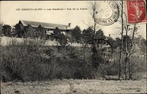 Ak Les Essarts le Roi Yvelines, Vue de la Vallee