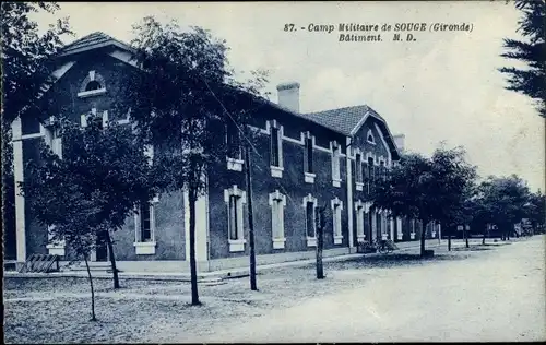 Ak Souge Gironde, Camp Militaire, Batiment