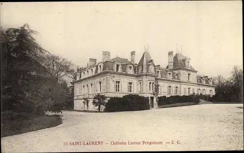 Ak Saint Laurent Gironde, Chateau Larose Perganson