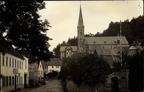 Foto Ak Bad Soden-Salmünster, Hessen, Stolzenberg, Kirche