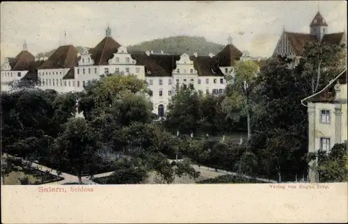 Ak Salem Bodenseekreis Baden Württemberg, Schloss