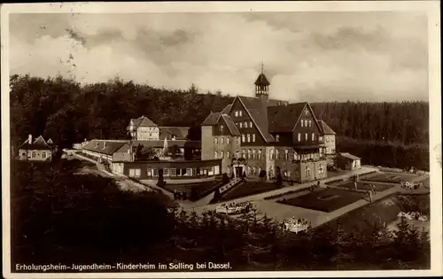 Ak Dassel in Niedersachsen, Erholungsheim, Jugendheim, Kinderheim im Solling