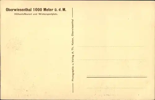 Ak Oberwiesenthal im Erzgebirge, Jugendheim, Wanderherberge Mühlhänselmühle