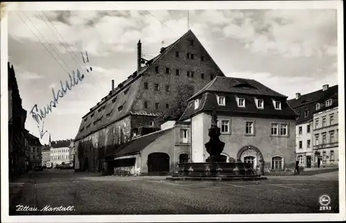 Ak Zittau in Sachsen, Marstall