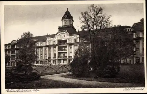 Ak Bad Liebenstein im Thüringer Wald, Hotel Kaiserhof