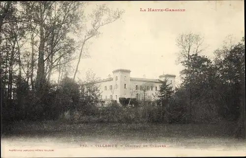 Ak Villemur Haute Garonne, Château de Vergnes