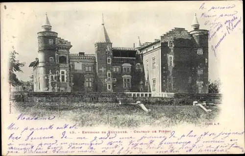 Ak Toulouse Haute Garonne, Château de Pibrac