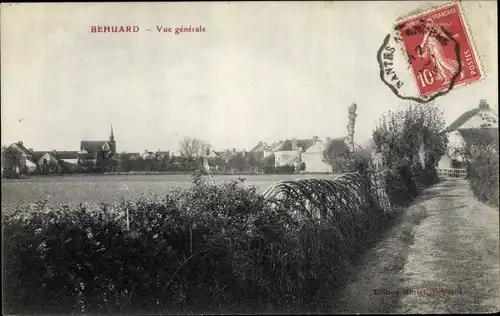 Ak Béhuard Maine-et-Loire, Gesamtansicht