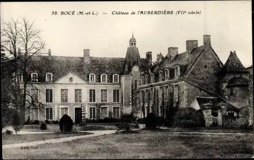 Ak Bocé Maine-et-Loire, Château de l'Auberdière