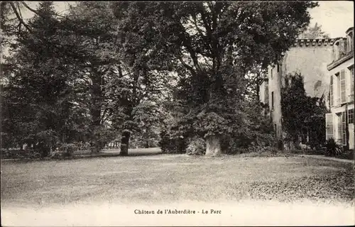 Ak Bocé Maine-et-Loire, Château, Parc