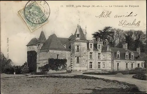 Ak Bocé Maine-et-Loire, Château de Parpacé