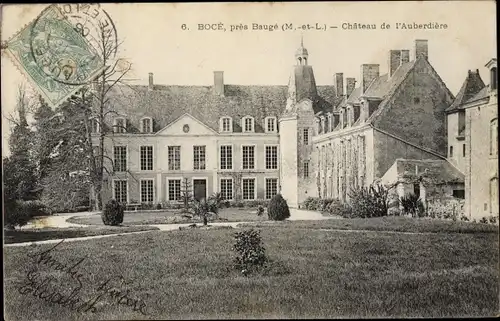 Ak Bocé Maine-et-Loire, Château de Parpacé