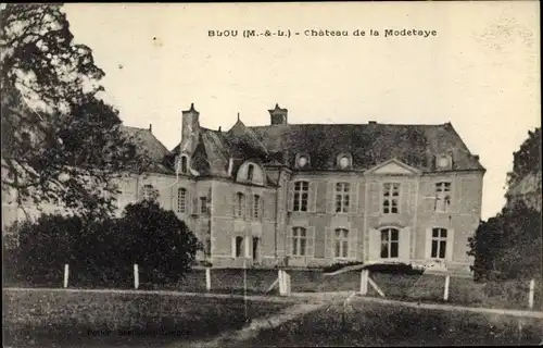 Ak Blou Maine-et-Loire, Château de la Modetaye