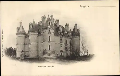 Ak Baugé Maine et Loire, Château de Landifer