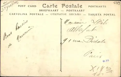 Ak Epone Yvelines, Vue Generale