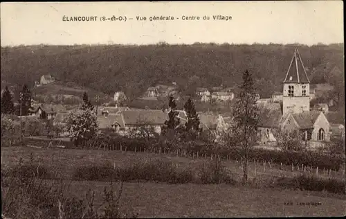 Ak Elancourt Yvelines, Vue generale, Centre du Village