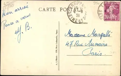 Ak Elancourt Yvelines, Vue generale, Centre du Village