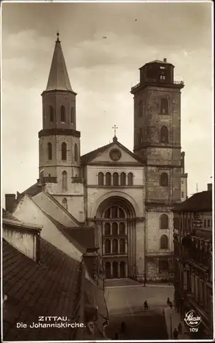 Ak Zittau in Sachsen, Johanniskirche