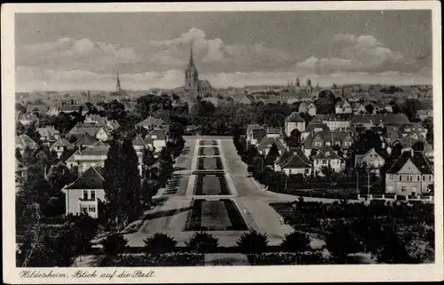 Ak Hildesheim in Niedersachsen, Gesamtansicht