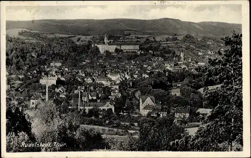 Ak Rudolstadt in Thüringen, Totale