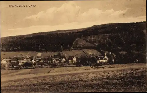 Ak Winterstein Waltershausen in Thüringen, Totale