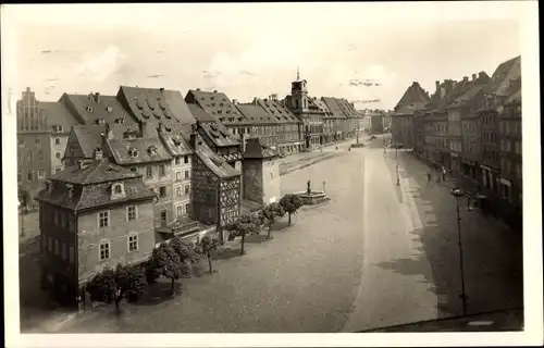 Ak Cheb Eger Region Karlsbad, Straßenpartie, Nam, Dr. Ed. Benese