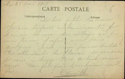 Ak Labruyère Oise, L'Eglise