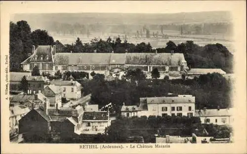 Ak Rethel Ardennes, Château Mazarin