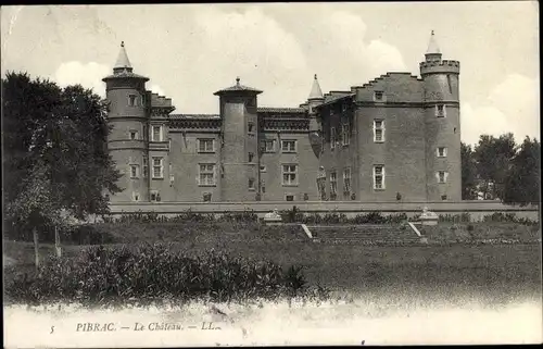 Ak Pibrac Haute Garonne, Château