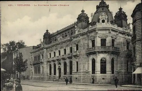 Ak Toulouse Haute Garonne, La Nouvelle Caisse d'Epargne