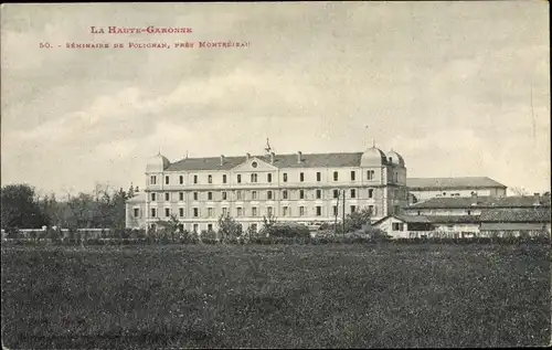 Ak Montrejeau Haute Garonne, Séminaire de Polignan