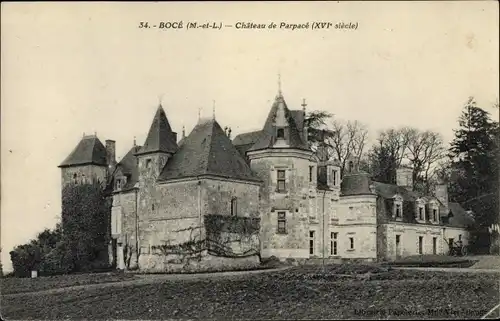 Ak Bocé Maine-et-Loire, Château de Parpacé