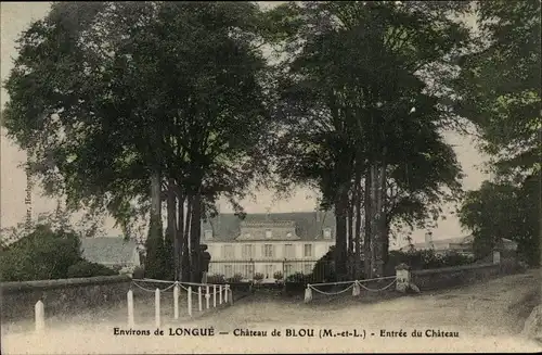 Ak Blou Maine-et-Loire, Entrée du Château